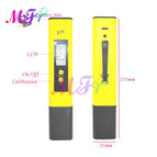 New 0.01 PH Meter With Case Digital Water Quality Monitor Tester for Pools Drinking Water Aquariums Ph Test