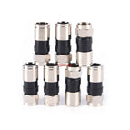 New 10 Pieces  RG6 F Type Compression Connector High Quality Snap Seal Plug For Sky Satellite Virgin Cable