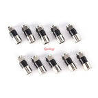 New 10 Pieces  RG6 F Type Compression Connector High Quality Snap Seal Plug For Sky Satellite Virgin Cable