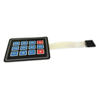 New 4 12 16 Key 4*4 Membrane Switch Keypad 1x4 3x4 4x4 Matrix Array Matrix keyboard for smart car