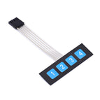 New 4 12 16 Key 4*4 Membrane Switch Keypad 1x4 3x4 4x4 Matrix Array Matrix keyboard for smart car
