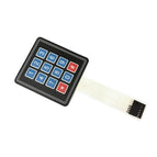New 4 12 16 Key 4*4 Membrane Switch Keypad 1x4 3x4 4x4 Matrix Array Matrix keyboard for smart car