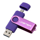 New Usb Flash Drive 128gb 64gb Memory Stick 8gb 4gb For Phone Pendrive 16gb Metal U Disk OTG Pen Drive 32gb Wholesale Free Logo