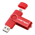 New Usb Flash Drive 128gb 64gb Memory Stick 8gb 4gb For Phone Pendrive 16gb Metal U Disk OTG Pen Drive 32gb Wholesale Free Logo
