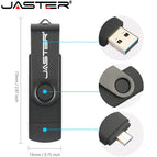 New Usb Flash Drive 128gb 64gb Memory Stick 8gb 4gb For Phone Pendrive 16gb Metal U Disk OTG Pen Drive 32gb Wholesale Free Logo
