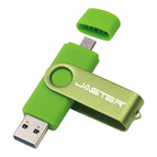 New Usb Flash Drive 128gb 64gb Memory Stick 8gb 4gb For Phone Pendrive 16gb Metal U Disk OTG Pen Drive 32gb Wholesale Free Logo