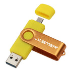 New Usb Flash Drive 128gb 64gb Memory Stick 8gb 4gb For Phone Pendrive 16gb Metal U Disk OTG Pen Drive 32gb Wholesale Free Logo
