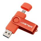 New Usb Flash Drive 128gb 64gb Memory Stick 8gb 4gb For Phone Pendrive 16gb Metal U Disk OTG Pen Drive 32gb Wholesale Free Logo
