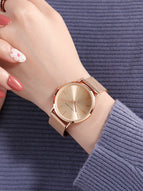 Hannah Martin women's watch  waterproof quartz watch women's watch 36mm simple strap bracelet DW women's watch hm-cc36Japanese movement woven mesh belt waterproof quartz watch women's watch 36mm simple belt bracelet dw ladies watch HM-CC36
