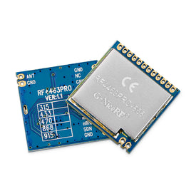 433 MHz/868 MHz/915 MHz/RF 4463 Pro 100mw High-performance long-distance low-power industrial-grade si4463 wireless module.