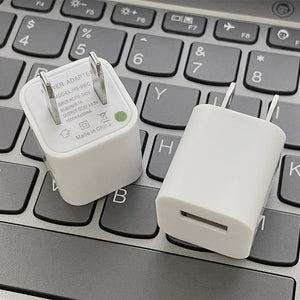 5v/1a 小绿点充电器 usb电源适配器手机充电器美规小电器充电插头