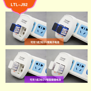 Litron 9V battery charger 2-slot intelligent speed charger lithium nickel hydride J92