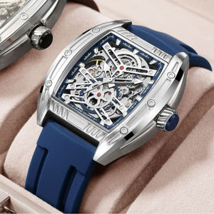 Megir 8601G Men's watch Sports Mechanical Movement Watch Silicone Hot Luminous Waterproof Multifunctional men's causal watch