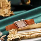 GEDI 51077 women watch New Niche Diamond Retro Watch Small School Students Waterproof Women's Watch Quartz Watch