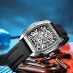 Megir 8601G Men's watch Sports Mechanical Movement Watch Silicone Hot Luminous Waterproof Multifunctional men's causal watch