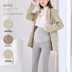 Maternity Clothes Pregnant Pants 2023 cotton New Seamless Maternity Pants Cotton Leggings Slimming 6135