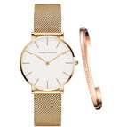 Hannah Martin women's watch  waterproof quartz watch women's watch 36mm simple strap bracelet DW women's watch hm-cc36Japanese movement woven mesh belt waterproof quartz watch women's watch 36mm simple belt bracelet dw ladies watch HM-CC36