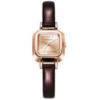 Tik Tok Live Stream Women's Watch Fashion Small Square Watch Quartz Watch Female Small Sugar Cube TikTok Live Stream Women's Watch Fashion Small Square Watch Quartz leather elegant lady Watch Female Small Sugar Cube PD682