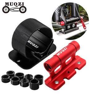MUQZI front fork quick release bracket rear wheel luggage rack fixed seat car carrying bicycle fixed bracket accessories