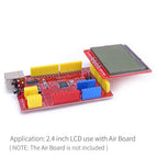 OPEN-SMART 3.3V 2.4 Inch LCD Display Breakout Board Module 128x64 Serial SPI Monochrome without Backlight Compatible for Arduino