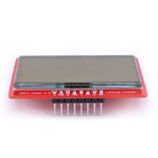 OPEN-SMART 3.3V 2.4 Inch LCD Display Breakout Board Module 128x64 Serial SPI Monochrome without Backlight Compatible for Arduino