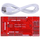 OPEN-SMART 5V / 3.3V Compatible Mega2560 Easy Development Board (CH340) on board Sensor IO + Type C USB Cable for Arduino DIY