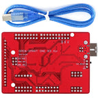 OPEN-SMART ATMEGA328P (CH340) DIY Air Board with USB Cable Easy-Plug TFT LCD /DS1307 RTC /TF Card Module Compatible for Arduino