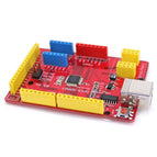 OPEN-SMART ATMEGA328P (CH340) DIY Air Board with USB Cable Easy-Plug TFT LCD /DS1307 RTC /TF Card Module Compatible for Arduino