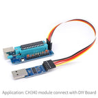 OPEN-SMART DIY ATmega328P Development Board + CH340 Module + Cable USB to TTL Programmer Compatible for Arduino