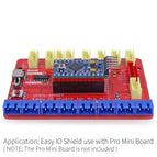 OPEN-SMART Easy IO Shield for Pro Mini Easy-plug Colorful XH 2.54mm Socket Sensor Module Expansion Board for Arduino Pro Mini