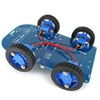 OPEN-SMART N20 Gear Motor 4WD Smart Robot Car Chassis Kit Bluetooth-compatible Control with Tutorial Compatible for Arduino