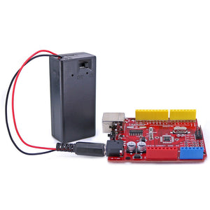 OPEN-SMART Portable SMD ATmega328P ATmega328PB DIY Board with USB Cable and 9V Battery Case Kit Compatible for Arduino