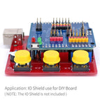 OPEN-SMART Red DIY ATmega328P Development Board Module CH340 Driver with Buzzer LED Button Compatible for Arduino