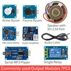 OPEN-SMART Rich Sensor Module Kit C with Atmega328P Board MP3 RTC NTC LCD IR Temperature Touch Module Compatible for Arduino
