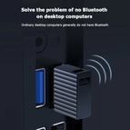 ORICO Mini USB  5.0 Dongle Adapter Wireless Dongle Audio Receiver Transmitter Aptx for PC Mouse Keyboard Laptop Speaker