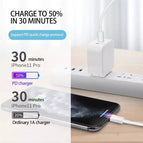 Original 20W PD USB Type C to Lighting Fast Charger Cable For Apple iPhone 12 11 Pro Max Mini X XR 8 7 Plus iPad Data Sync Line