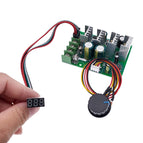 PWM DC motor speed controller Digital display  0~100% adjustable drive module 6V~60V Input Max30A