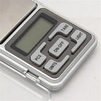 Portable 200g x 0.01g Pocket Digital Scale Tool LCD Electronic Jewelry Diamond Gold Herb Balance Weighting Scales Blue Backlight