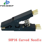 Programmer Testing Clip SOP8 SOP SOIC 8 SOIC8 DIP8 DIP 8 Pin IC Test Clamp SOP16 SOP SOIC 16 SOIC16 DIP16 DIP 16 Pin