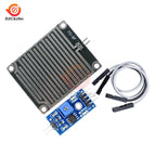 Rain water sensor module + DC 5V 12V Relay Control Module Rain Sensor Water Raindrops Detection Module for Arduino robot kit