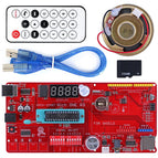 Rich Multifunction Atmega328P Board Starter Kit w/ MP3 DS1307 RTC Temperature Touch Sensor 4-digit display Module for Arduino