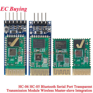 1-5Pcs HC-05 HC-06 RF Wireless BT Bluetooth-compat Transceiver Master-slave Integration Module HC05/HC06 TTL to UART For Arduino