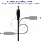 DC Power Cable Extension Cable 12V 24V 5.5 2.1mm Male Female Power Cord For LED Strip Lights Signage CCTV Camera Router