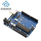 UNO R3 Official Version ATMEGA16U2+MEGA328P Chip For Arduino UNO R3 Development Board + USB CABLE
