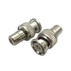 10pcs/set BNC Male Jack to RCA Female Plug Straight Convert Connector Adapter for CCTV Security Camera Surveillance Video