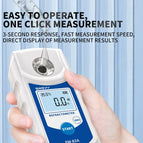 SWEVY Digital Alcohol Refractometer, 0-80%vol Home Brewing Concentration Tester, Baijiu Concentration Meter