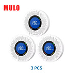 Smart Carbon Monoxide Detector with Large LCD Display Replaceable Battery Operated Household CO Detector Alarm for Home Kitchen