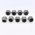 5/8" Male socket GX16   Circular Connector  2Pin3pin4pin 5pin6pin7pin8pin9pin10pin Diameter 16mm L73 RS765 DF16 M16