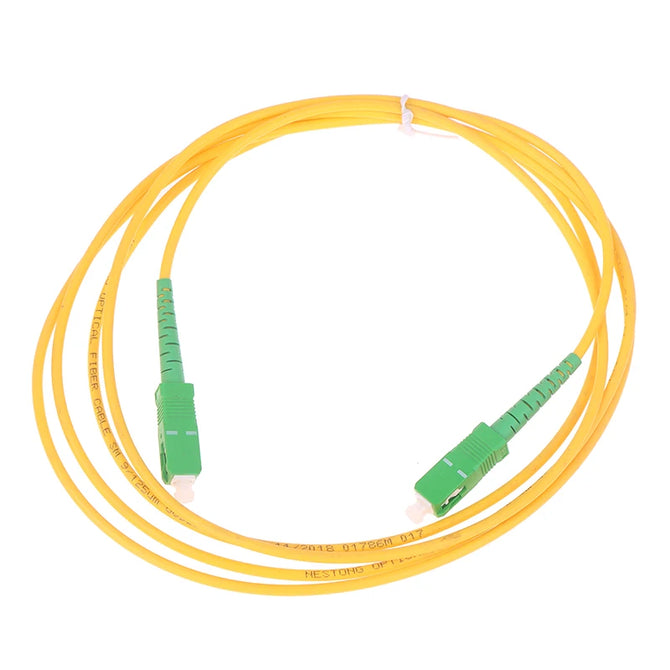 Jumper Cable 1m 2m 3m SC /APC-SC/APC Fiber Optical Patch Cord 1PC Single Mode 9/125 G652D LSZH 1m2m3m Fiber Optic