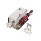 54mm Small Electric Lock DC 12V24V Electronic Lock Mini Electric Bolt Lock Electronic Door Lock Access Control Lock Drawer Lock